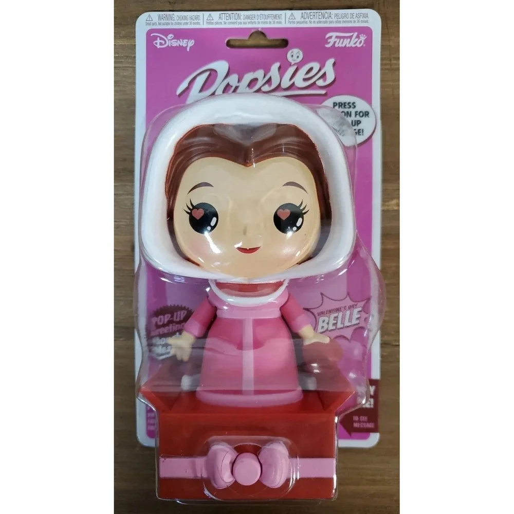 Funko Popsies Disney Belle Beauty & the Beast Pop Up Greetings Lot of 2 NEW